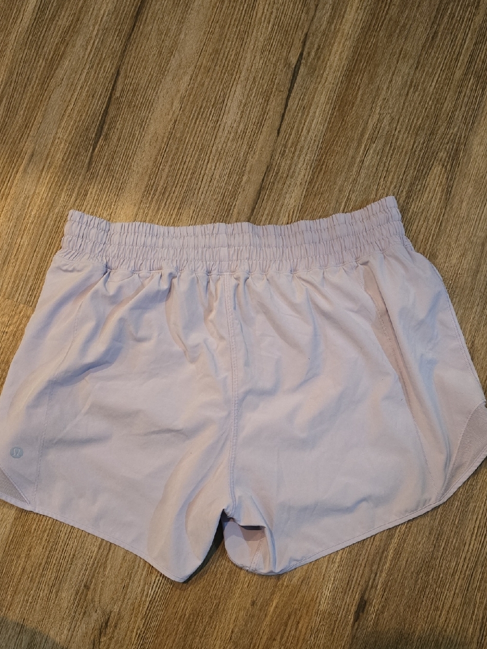 Light Lavender Lulu Hotty Hot Shorts.